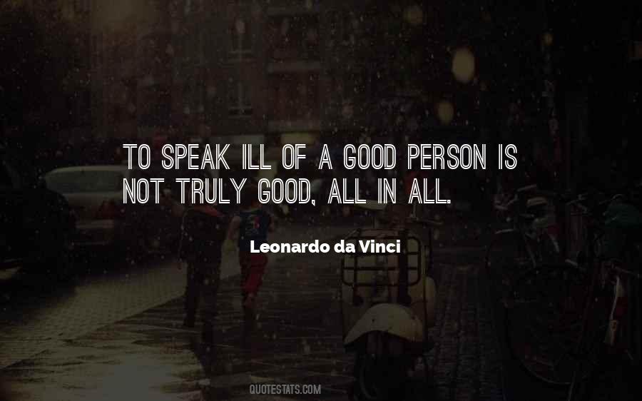 A Good Person Is Quotes #104794