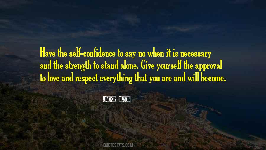 Quotes About No Self Confidence #1074873