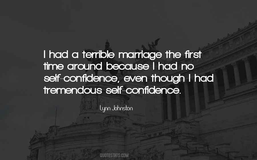 Quotes About No Self Confidence #1451366