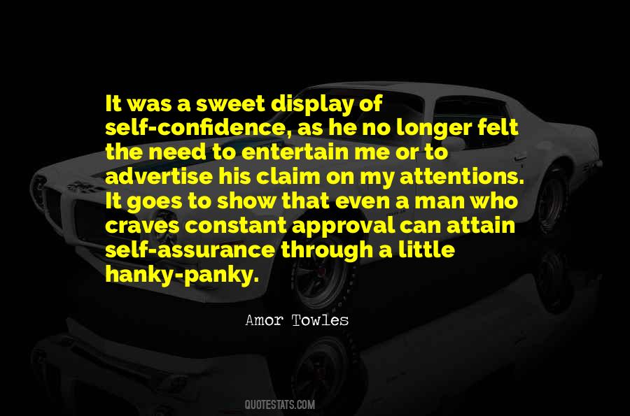 Quotes About No Self Confidence #726995