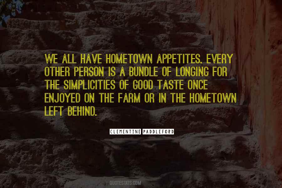 Food For Taste Quotes #1766325