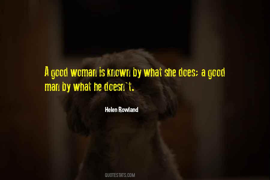 A Good Woman Is Quotes #1874458