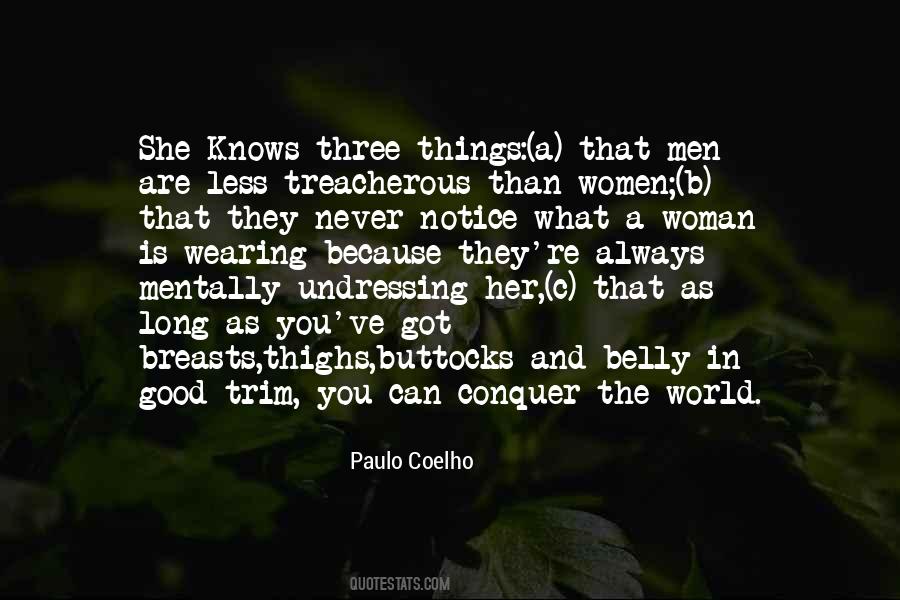 A Good Woman Knows Quotes #1155036