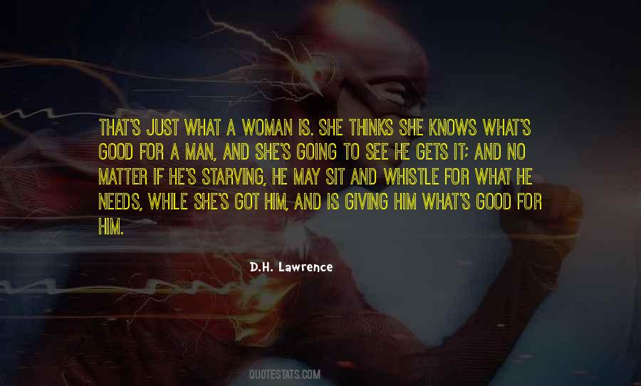 A Good Woman Knows Quotes #1199759