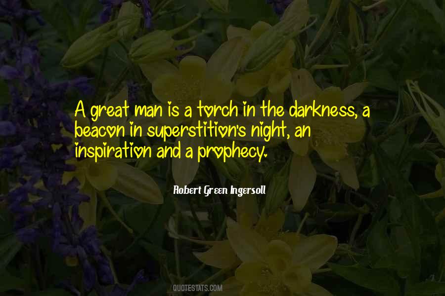 A Great Man Is Quotes #893943