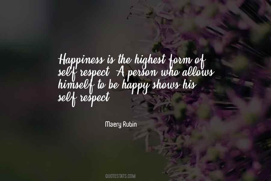 A Happy Person Is Quotes #466518