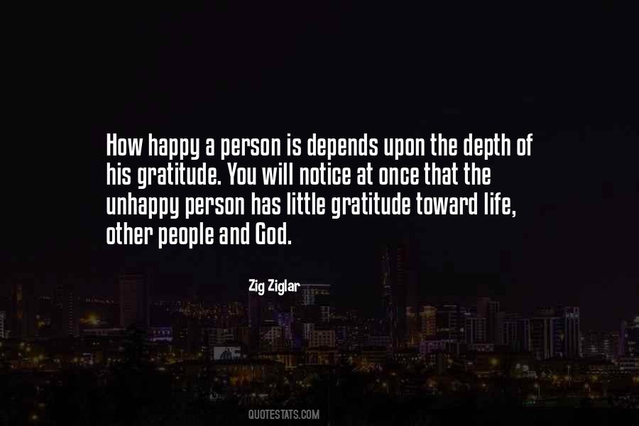 A Happy Person Is Quotes #677282