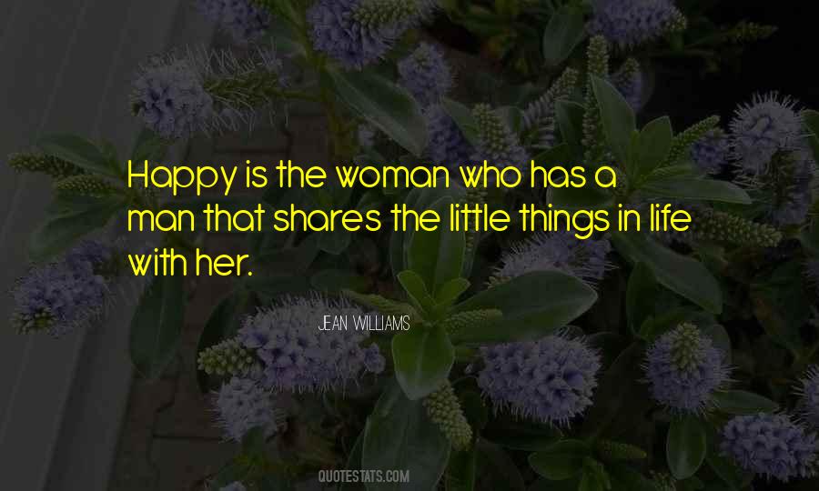 A Happy Woman Quotes #536647