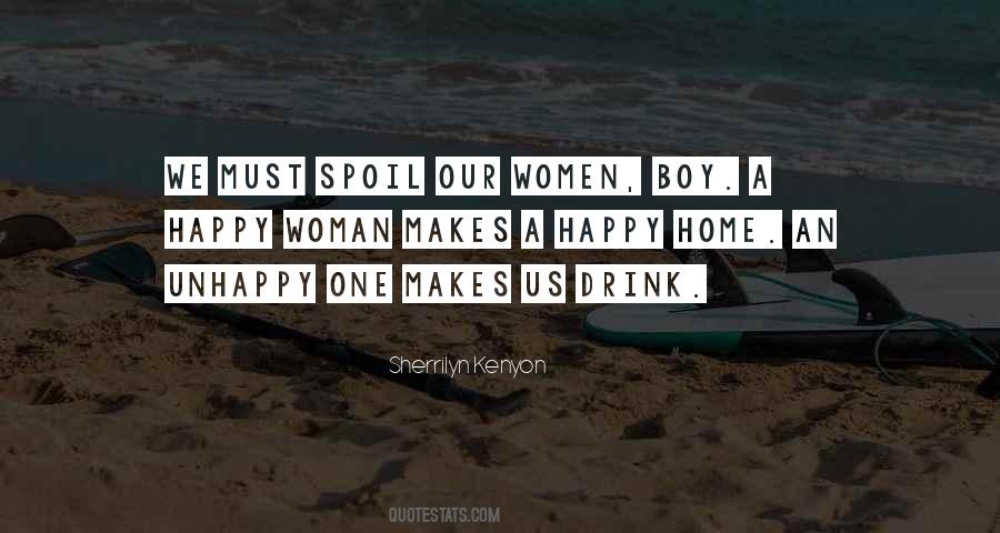 A Happy Woman Quotes #765810