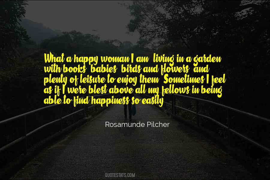 A Happy Woman Quotes #8011