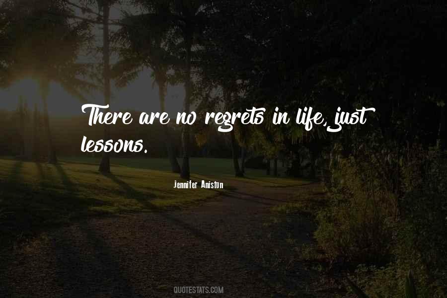 Quotes About No Regrets In Life #1471224