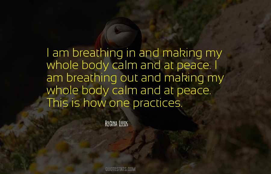 In Breathing Quotes #239612