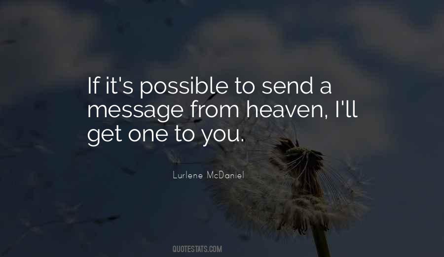 Love From Heaven Quotes #721366