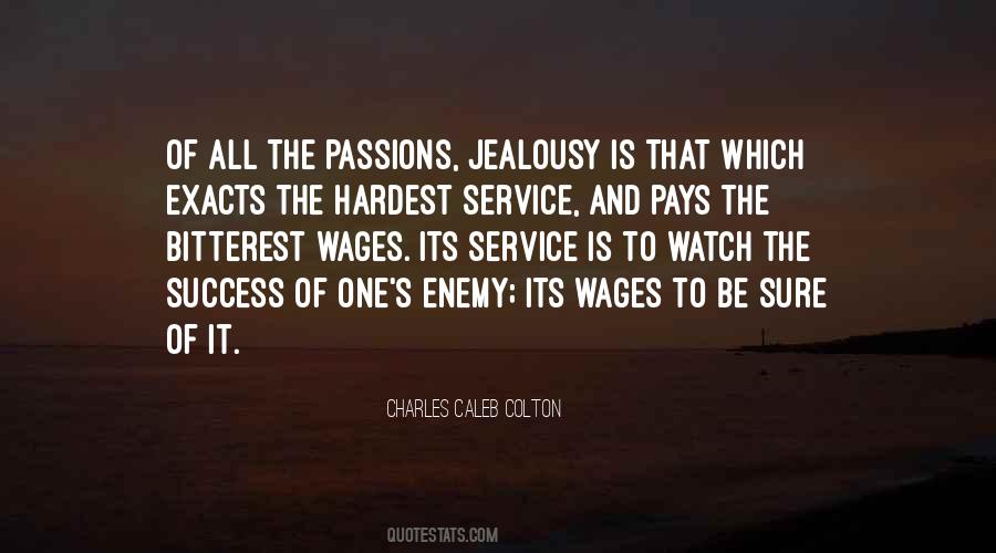 Enemy Of Success Quotes #1659673