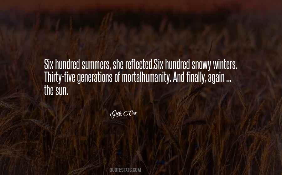 A Hundred Summers Quotes #172493