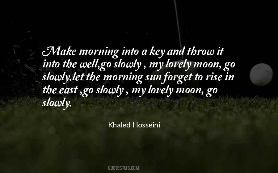 Moon In The Morning Quotes #1526411