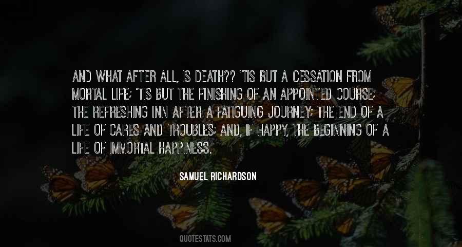 A Journey's End Quotes #384896