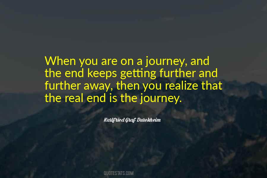 A Journey's End Quotes #508063