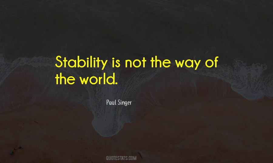 Way Of The World Quotes #1347547