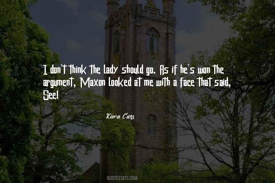 A Lady Should Quotes #1325503