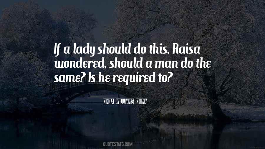 A Lady Should Quotes #649513