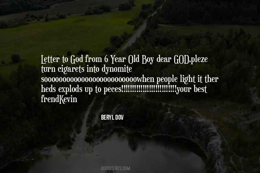 A Letter To God Quotes #1706363