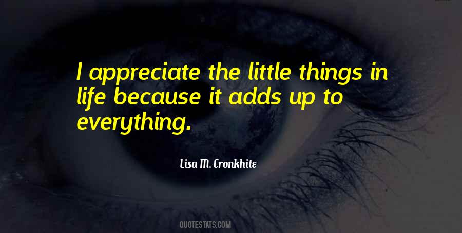 A Little Appreciation Quotes #1411626