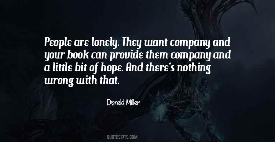 A Little Bit Of Hope Quotes #1873508