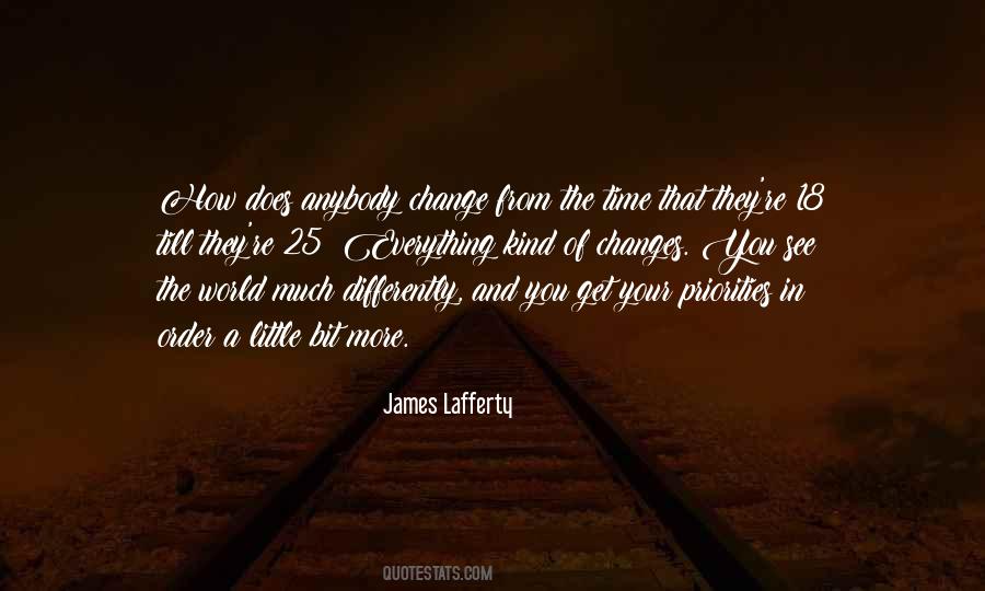 A Little Change Quotes #379487