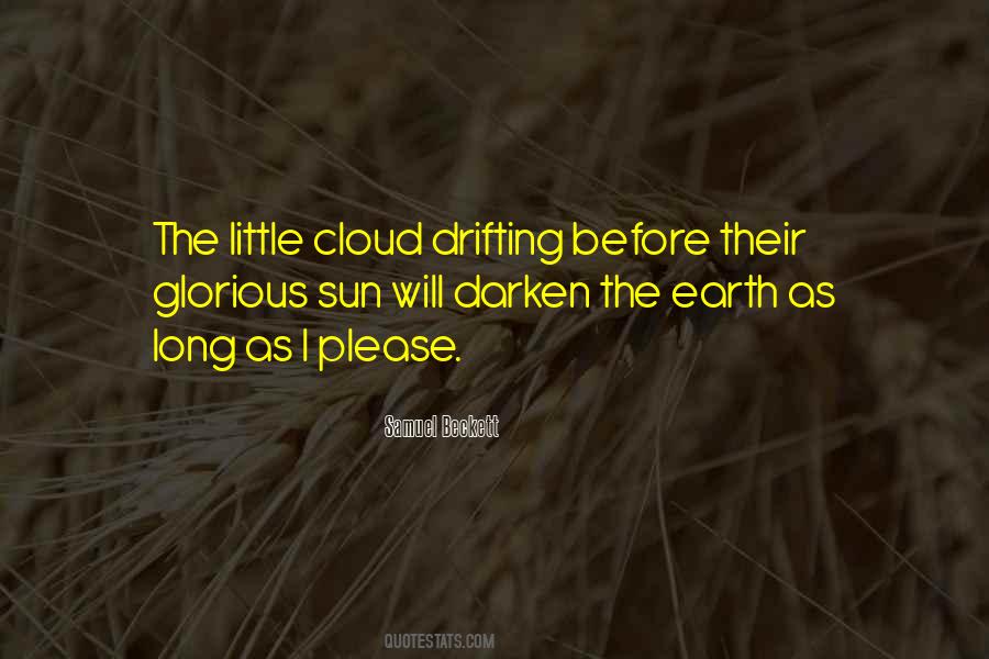 A Little Cloud Quotes #420365