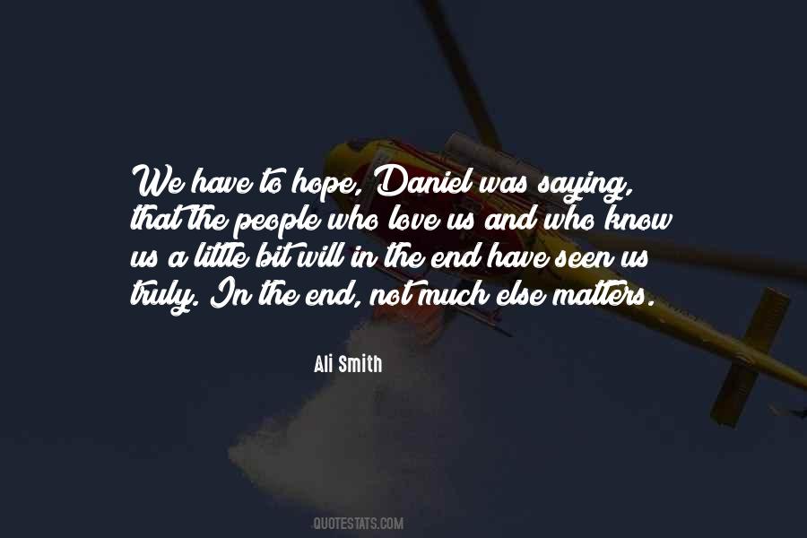 A Little Hope Quotes #30295