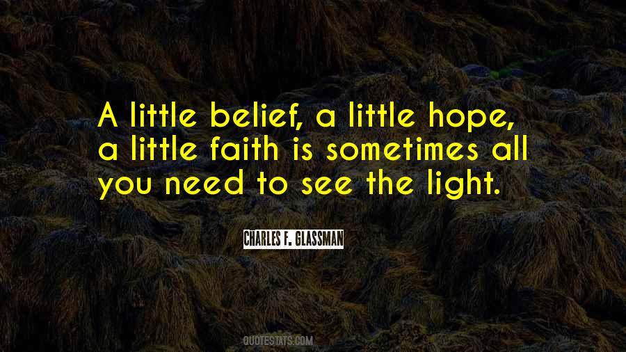 A Little Hope Quotes #714940