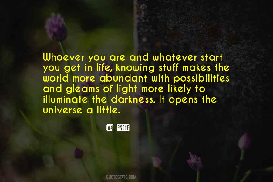 A Little Light Quotes #629838