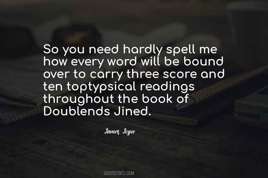 Spell Bound Quotes #1641037