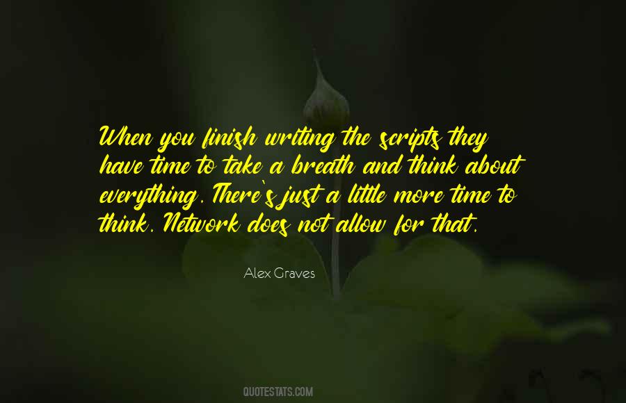 A Little More Time Quotes #1572549