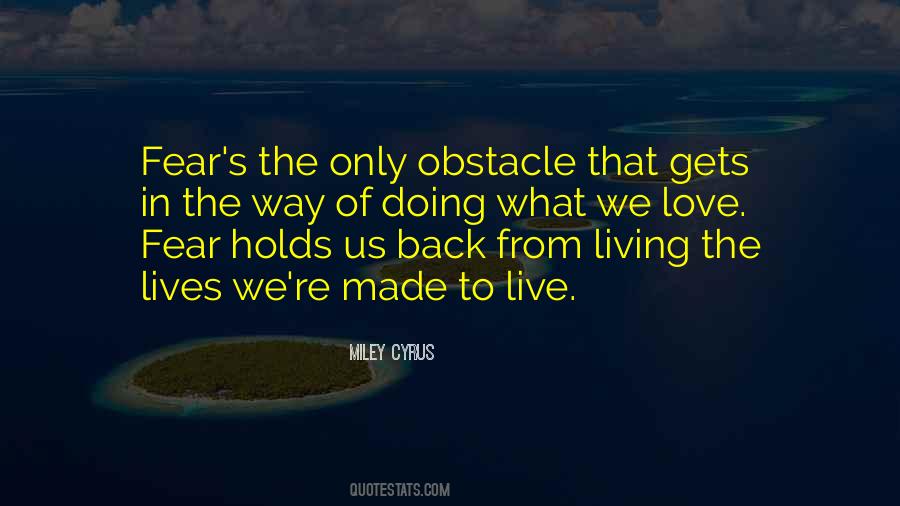 Love Obstacles Quotes #1596336