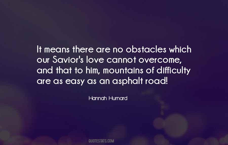 Love Obstacles Quotes #48635