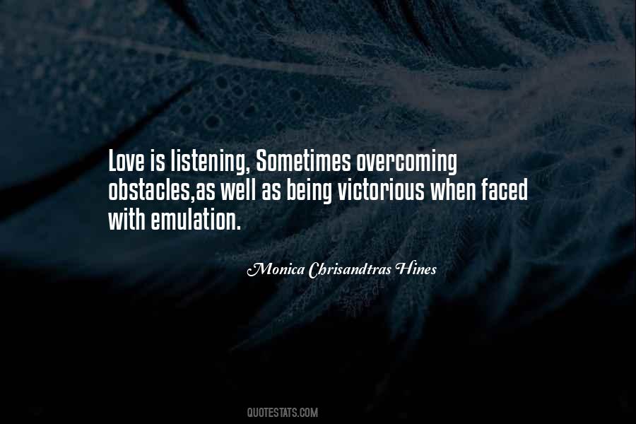 Love Obstacles Quotes #781691