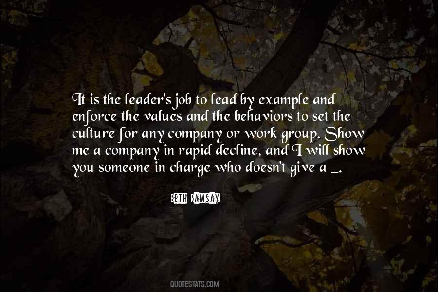 Values And Behaviors Quotes #247423