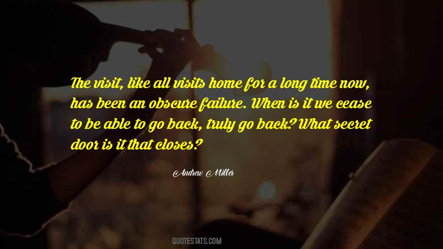 A Long Visit Quotes #688347