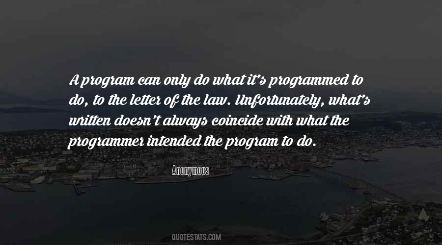 The Program Quotes #923283