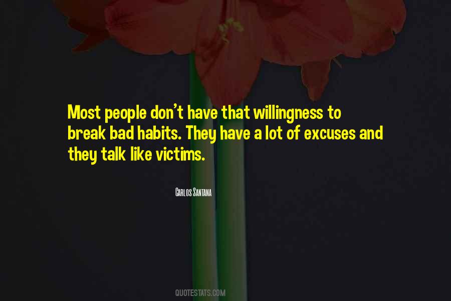 A Lot Of Excuses Quotes #826906