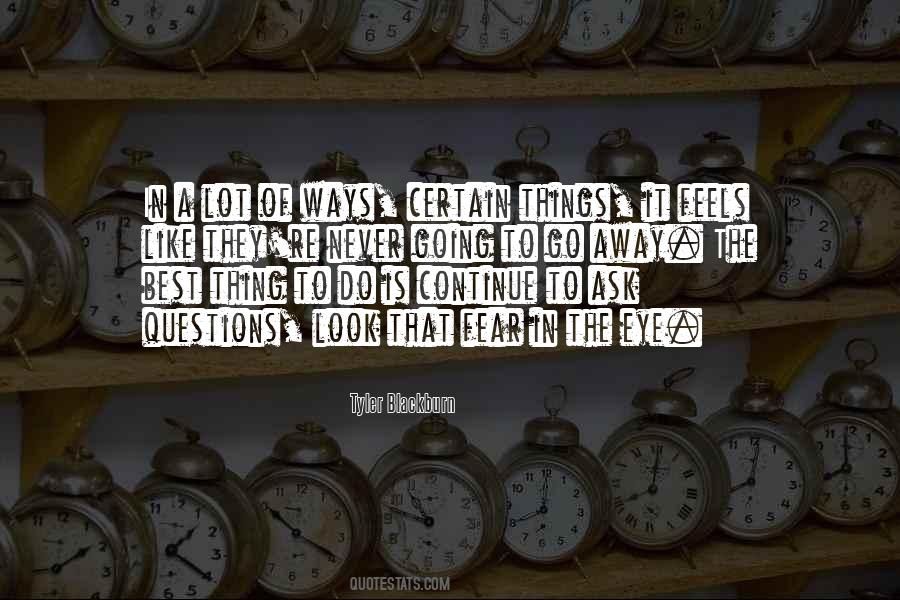 A Lot Of Things To Do Quotes #240101