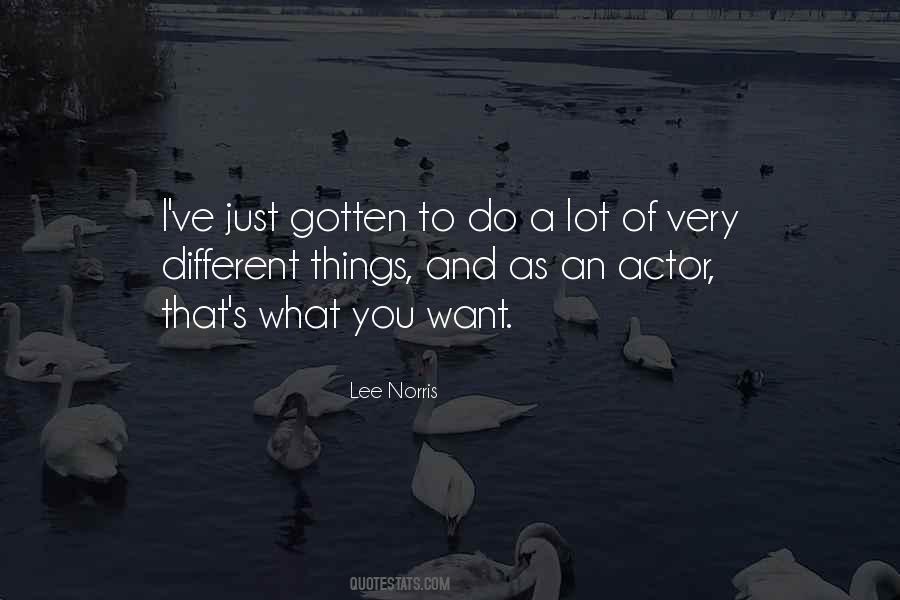 A Lot Of Things To Do Quotes #268055