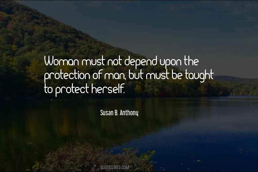 A Man Should Protect His Woman Quotes #723329
