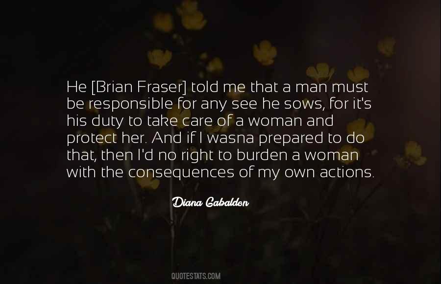 A Man Should Protect His Woman Quotes #997365