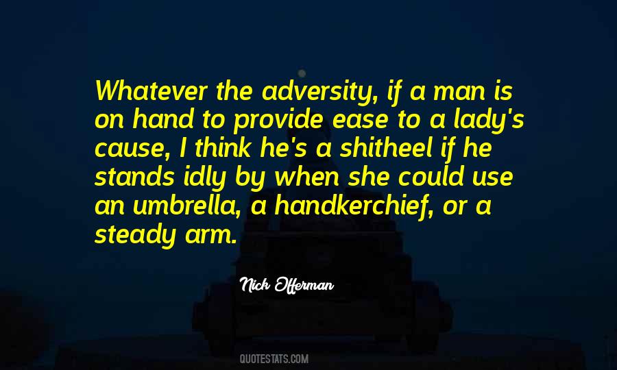 A Man Should Provide Quotes #503419