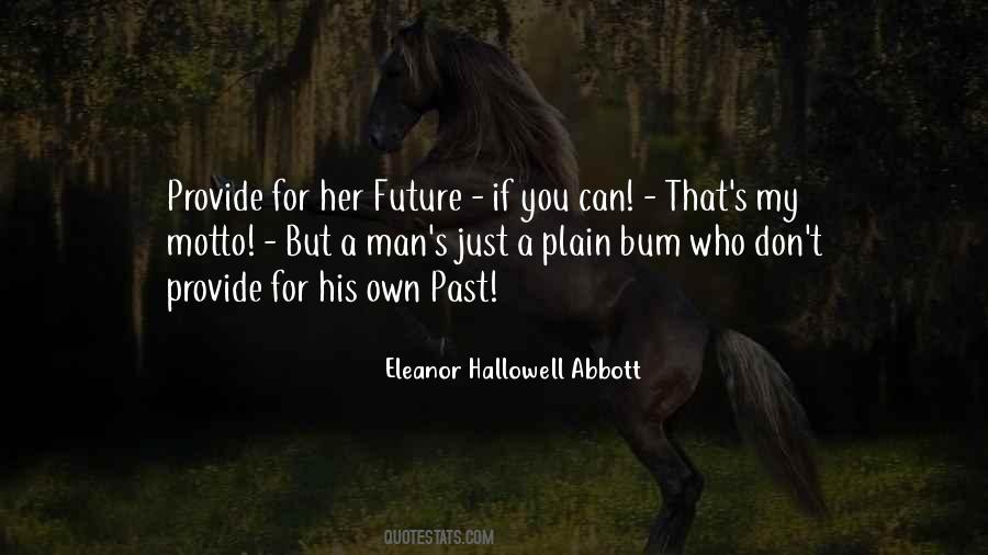 A Man Should Provide Quotes #650250