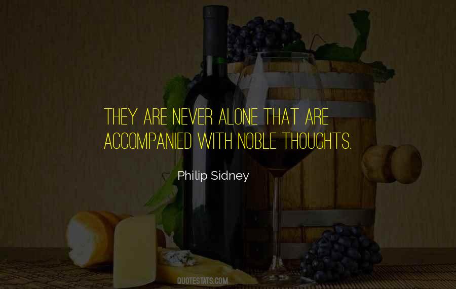 Noble Thoughts Quotes #1672248