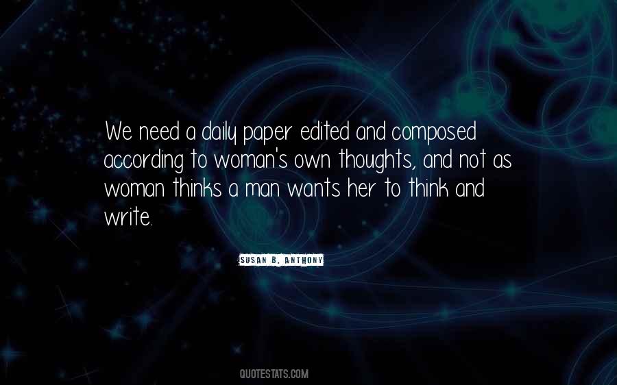 A Man Wants Quotes #900899